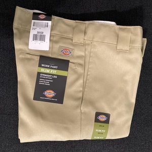 NWT Dickies Slim Fit Work Pant